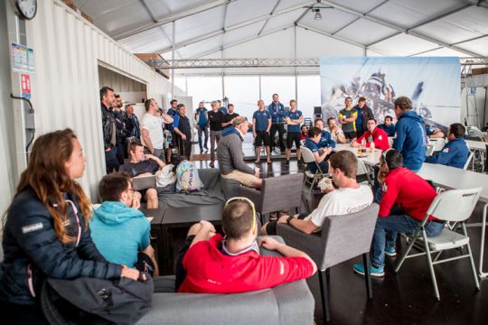 Base Groupama Team France aux Bermudes