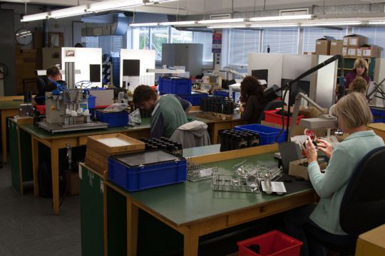 Visite de l'usine Steiner à Bayreuth (Allemagne)