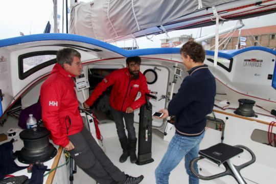 Transat Jacques Vabre - La fabrique - Alan roula Frédéric Denis