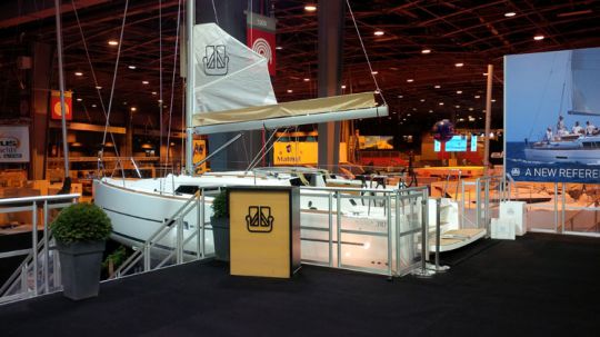 Stand Dufour au salon nautique 2016