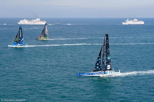 Départ de la Route du Rhum 2018 © Alexis Courcoux #RDR2018