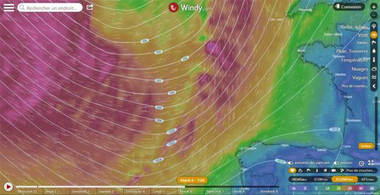 Météo Route du Rhum Karine Fauconnier