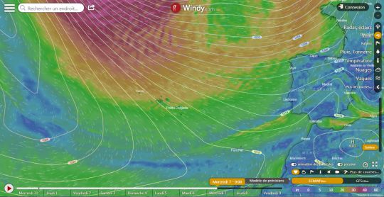 Météo Route du Rhum Karine Fauconnier