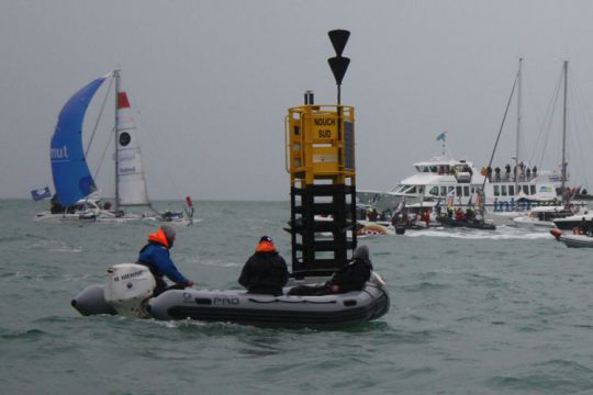 Arrivée VDH Golden Globe Race