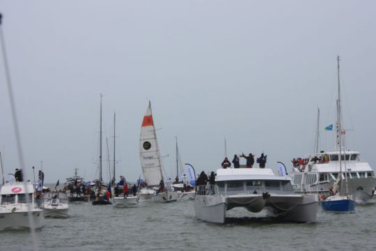 Arrivée VDH Golden Globe Race