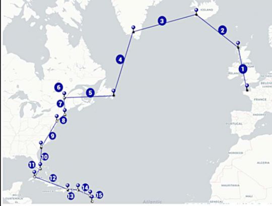 Périple Atlantique Les Glénans
