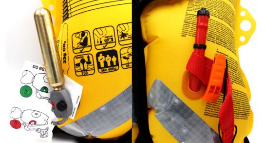 Gilet de sauvetage Orangemarine