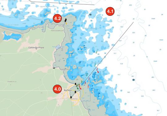 Croisière Cotentin Manche Est