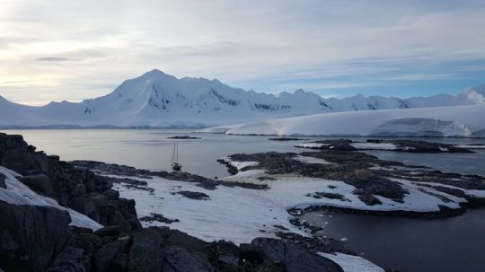 Le mouillage de Lockroy