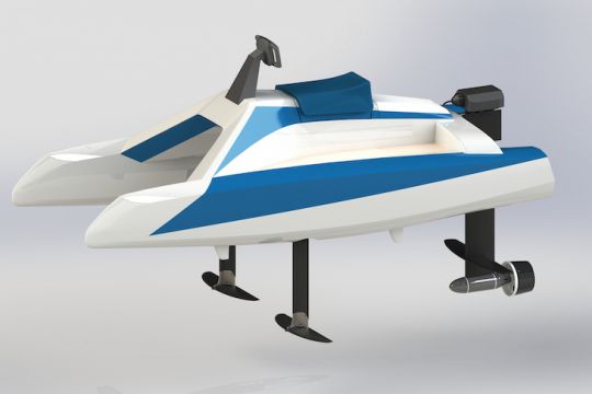 L'Overboat en 3D