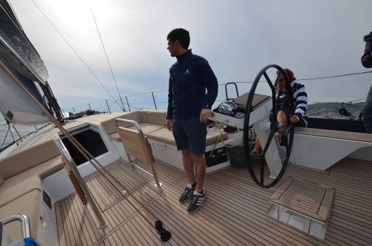 Navigation à bord du First Yacht 53