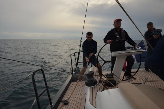 Navigation à bord du First Yacht 53