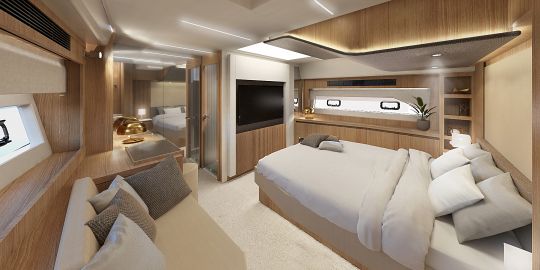 Une grande cabine propriétaire