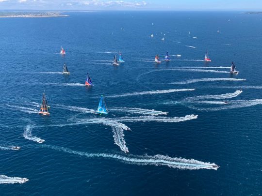 La flotte d'Imoca du Défi Azimut © Y Zeda