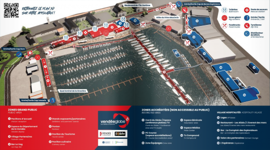 Le village du Vendée Globe 2020