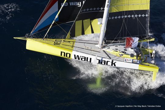 No Way Back au départ du Vendée Globe 2016