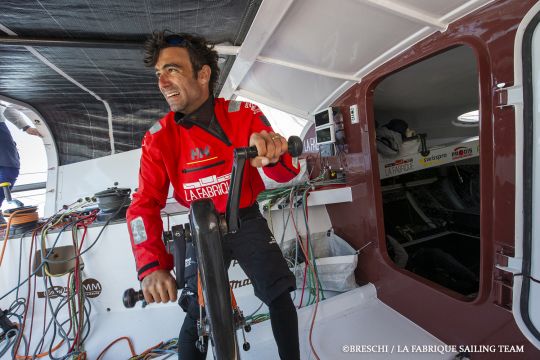 Alan Roura © Christophe Breschi / La Fabrique Sailing Team