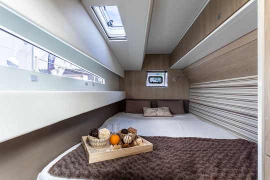 Une des 4 cabines de l'Aventura 10 Power