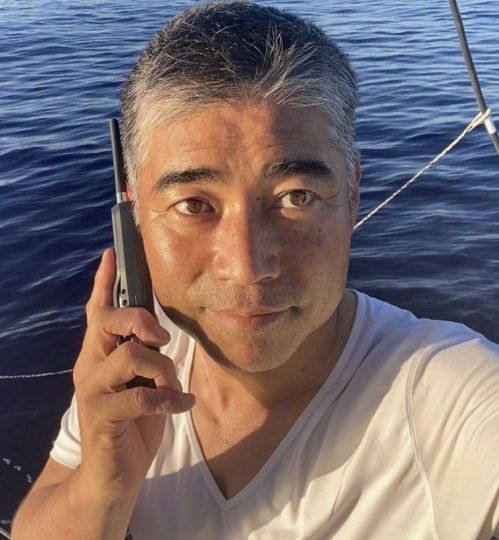 le skipper japonais Kojiro Shiraishi