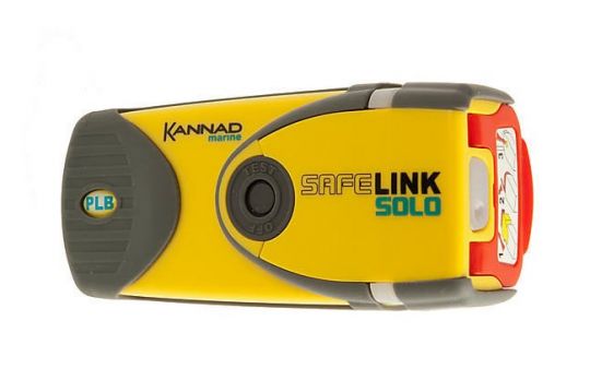 PLB Kannad avec son bouton de déclenchement