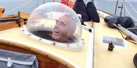Loick Peyron sur Penduick II