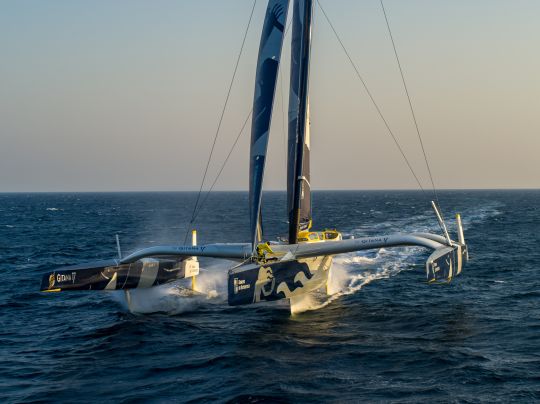 Le Maxi Edmond de Rotschild © Y.Riou / polaRYSE / GITANA S.A