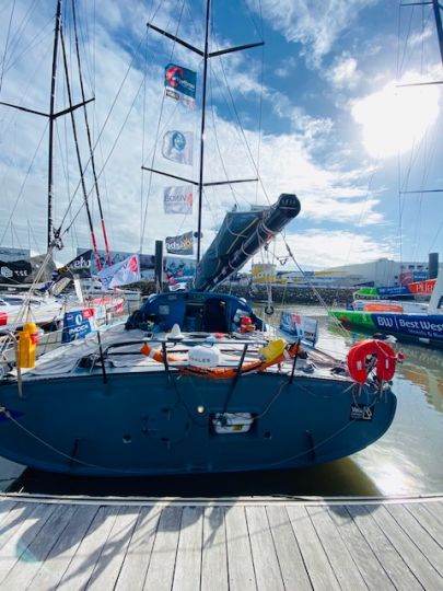 Silzig installée à l'arrière d'un IMOCA