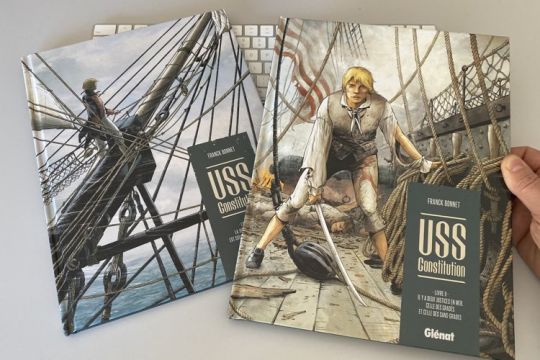 les tomes I et II de la BD de Franck bonnet