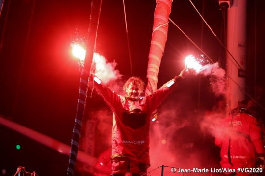 Yannick Bestaven, vainqueur du Vendée Globe 2020