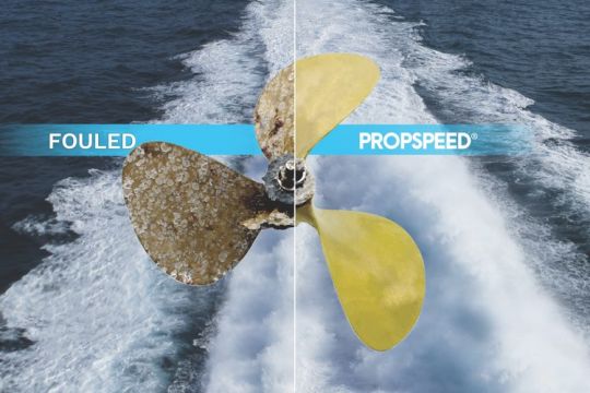 Une hélice toujours propre pendant 2 ans