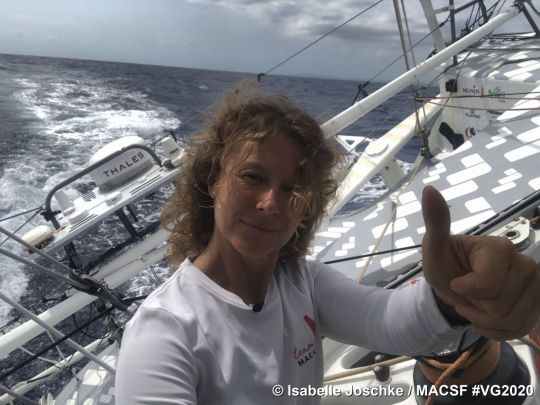 Isabelle Joschke de retour hors-course