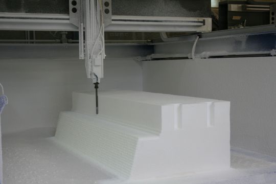 Usinage de bloc pour la préforme