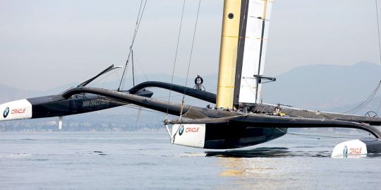 Le trimaran Oracle © VPLP Design