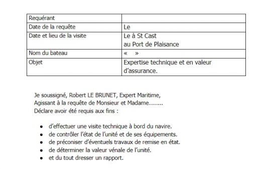 La lettre de mission permet de définir avec précision l'étendue de l'expertise et ses limites