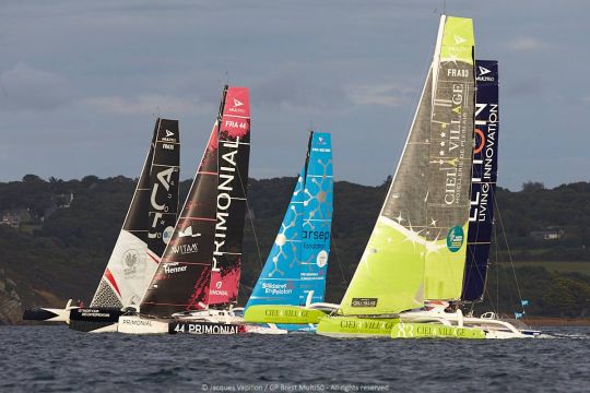 Les Multi50 sur le Grand Prix de Brest