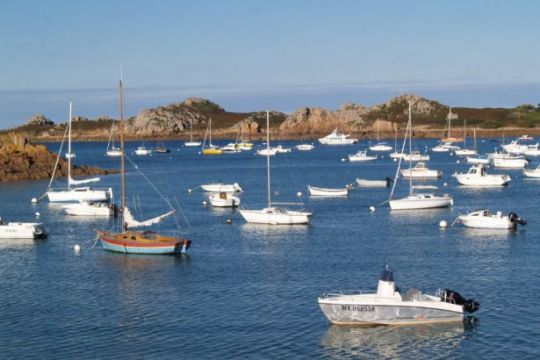 Bateaux au mouillage