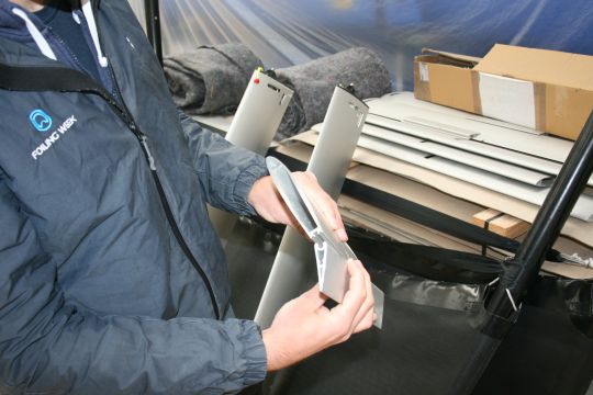 Profils existant des appendices en aluminium (plan porteur et volet)