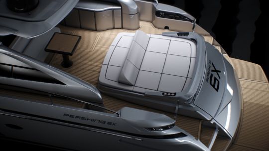Le cockpit et son grand bain de soleil