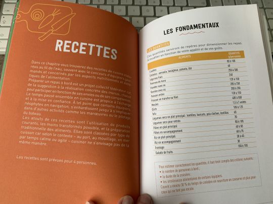 La partie recette