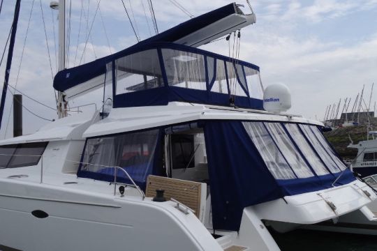 Fermeture arrière de bateau (DR: NV Equipment)