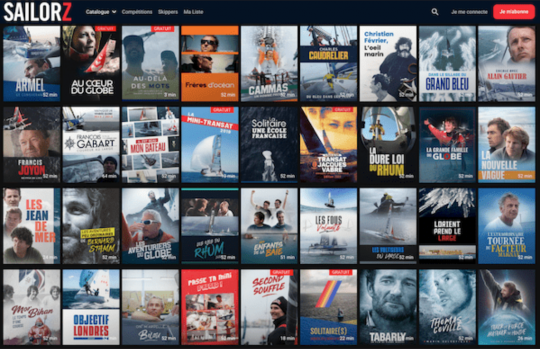 Catalogue de la plateforme Sailorz