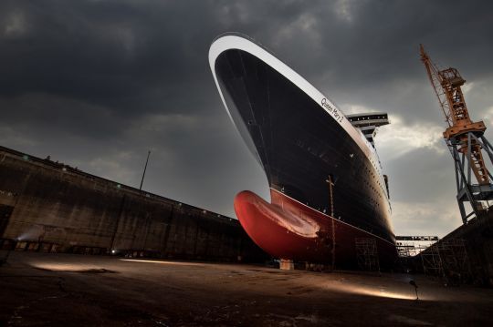 QM2 Damen Brest © Ewan Le Bourdais