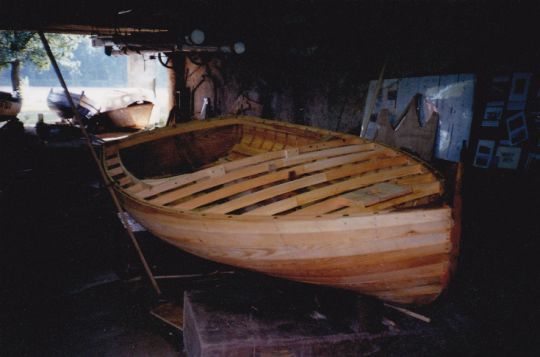 Bateau prêt au pontage