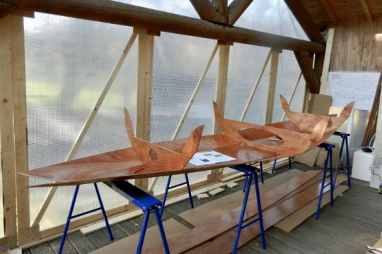 Assemblage des premiers bordés