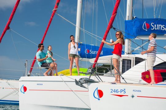 Navigation en flottille Sunsail