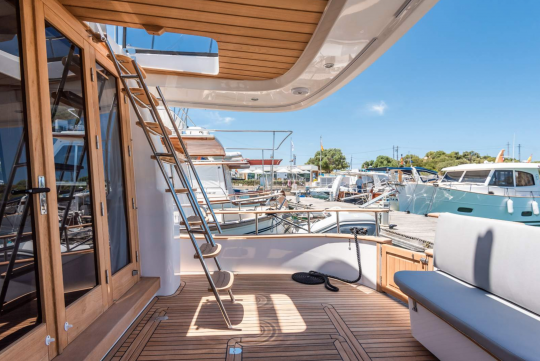 Accès au flybridge
