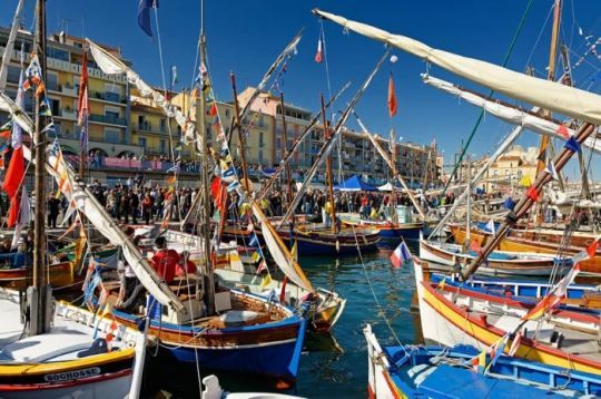 Voiles latines à Escales à Sète