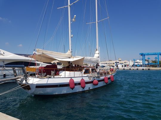 L'attente au port avant le départ