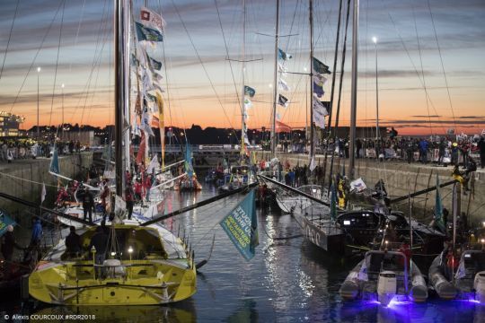Pontons de la Route du Rhum 2018 © Alexis Courcoux