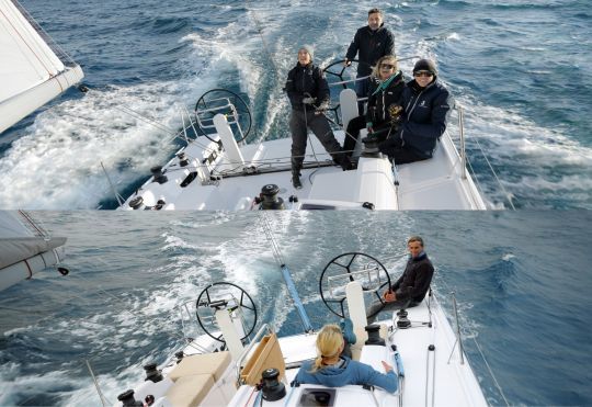 Un cockpit pour la régate ou pour la croisière
